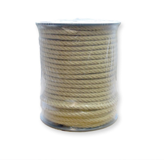 Lano stáčené konopné 14 L/PP-100m S01025 pevnost 1734