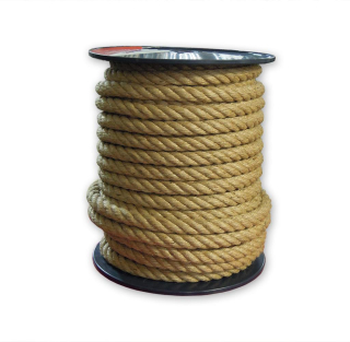 Lano stáčené konopné 20 L/PP-45m S01027 pevnost  3570