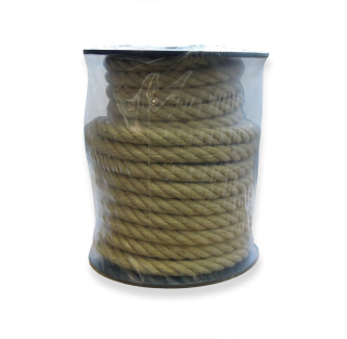 Lano stáčené konopné 24 L/PP-30m S01028 pevnost  4488